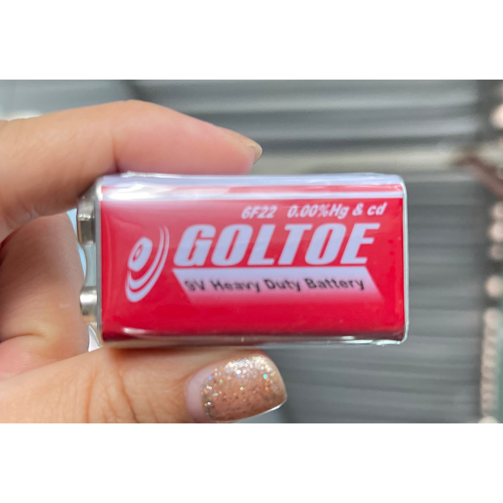 Pin vuông Goltoe 9V