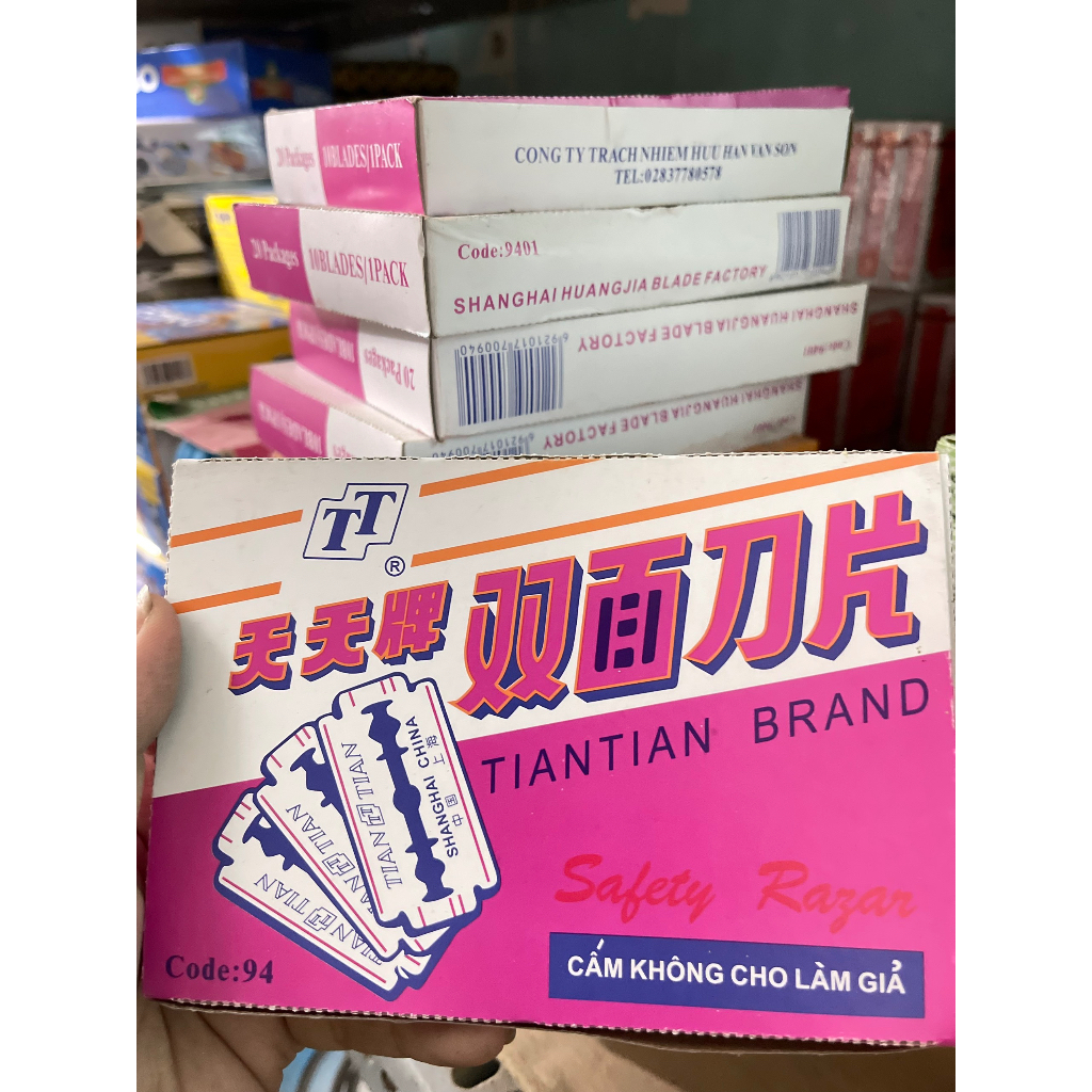 Lưỡi lam đen  Tian - Hàng tốt