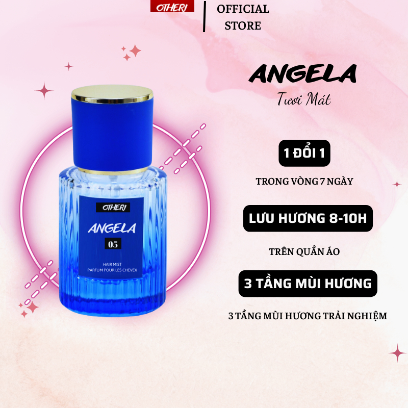 Tinh DầuNước Hoa Nữ Otheri Angela Hương Thơm Tươi Mát Nhẹ Nhàng 30ml