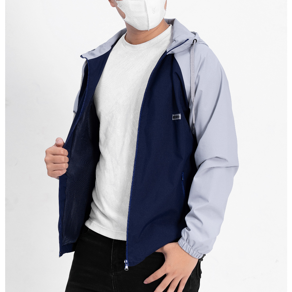 Áo gió phối 2 lớp nam nữ lót lưới cao cấp, phiên bản mới năm 2023