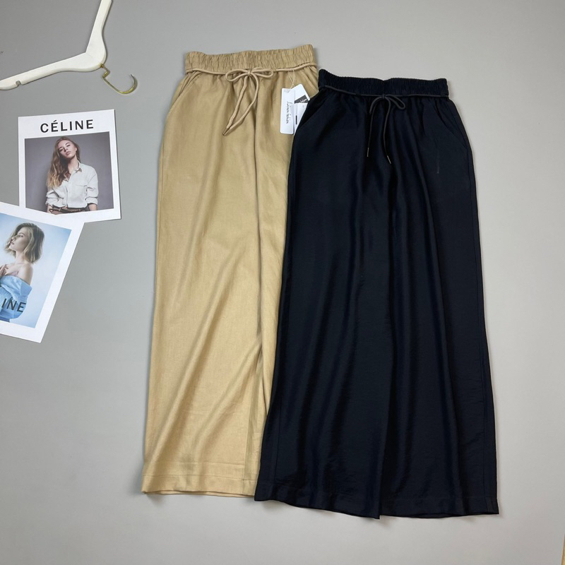 Quần linen lưng thun Shojo có dây