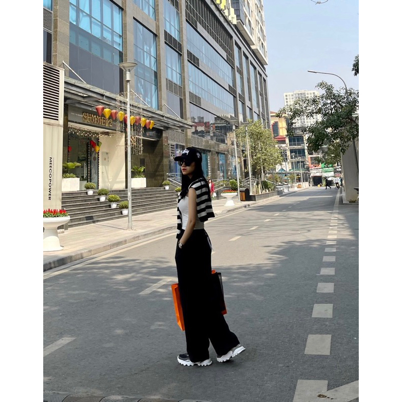 Quần linen lưng thun Shojo có dây