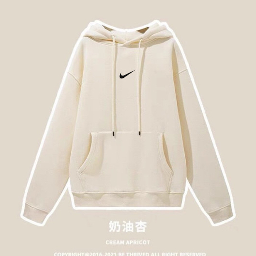 Áo hoodie NIKE có mũ form rộng cao cấp nam nữ chất nỉ bông form chuẩn unisex phong cách HDN73.