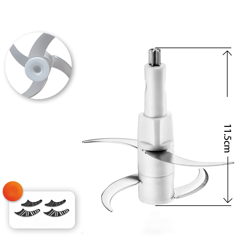 Phụ kiện lưỡi dao máy xay thịt Bear 2L, lưỡi dao máy xay Bear QSJ-B02Q1, Phụ kiện máy xay Bear B02Q1