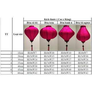 Đèn lồng Hội An trang trí