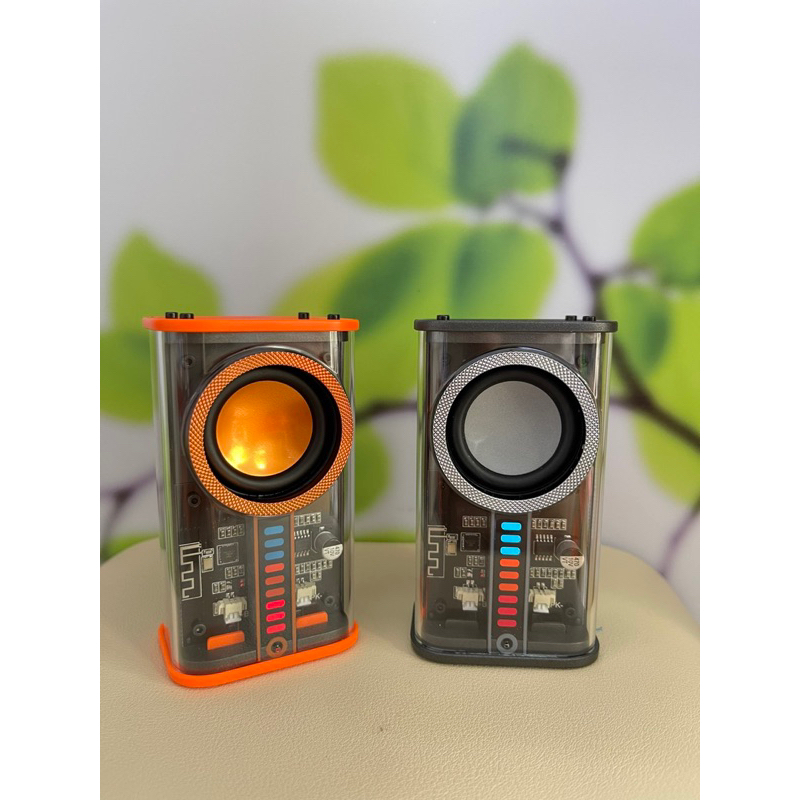 Loa Bluetooth K07, loa Bluetooth mini trong suốt bass mạnh, pin lâu, led đẹp theo nhạc, bảo hành 1 đ