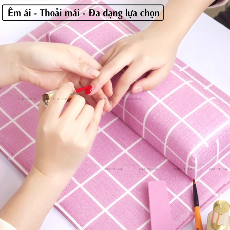 Gối kê da ngắn và da dài - gối kê tay làm nail chuyên dụng - phụ kiện đồ nail