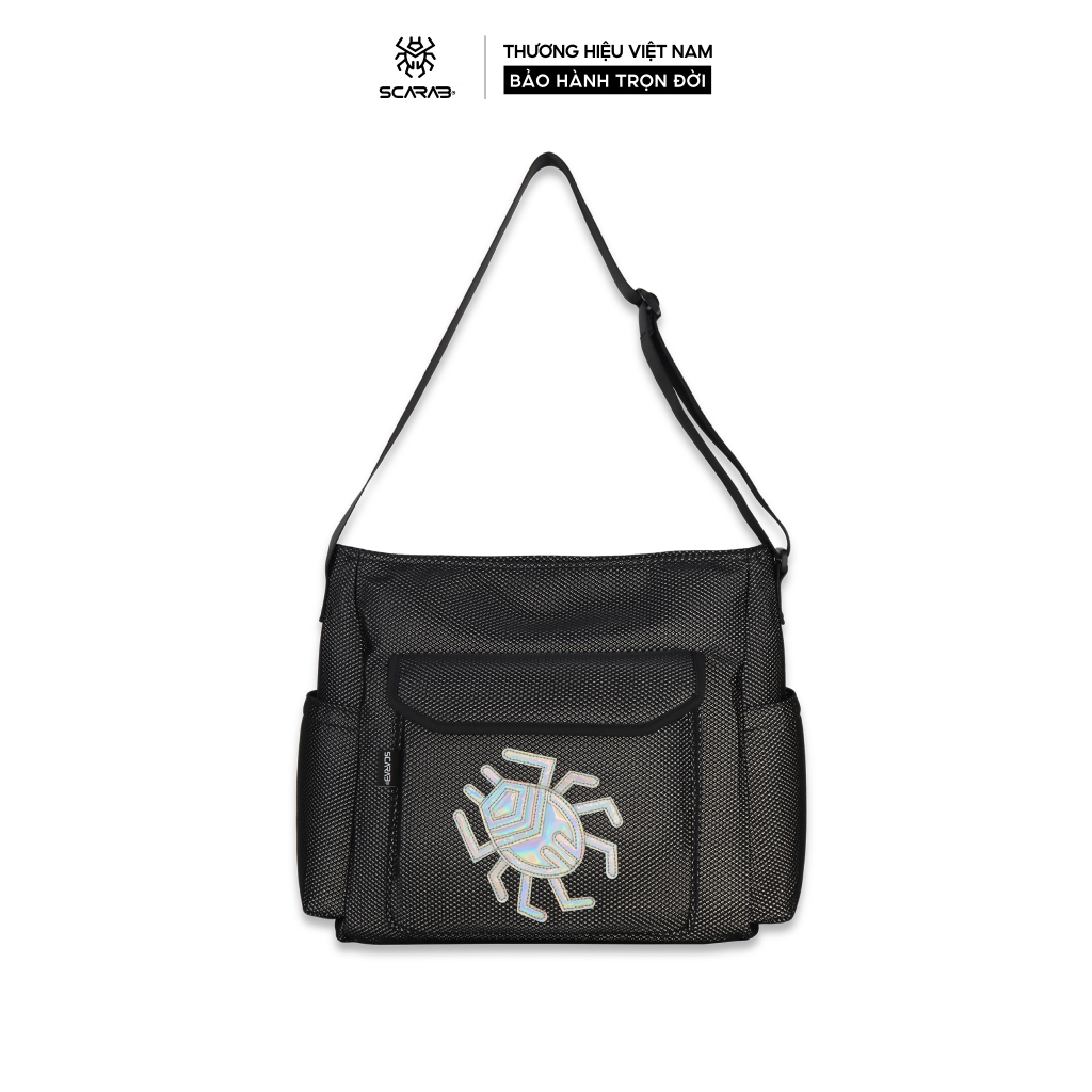 Túi Tote Vải, Đeo Chéo SCARAB - HIPPIE™ Tote Bag Reflective Unisex