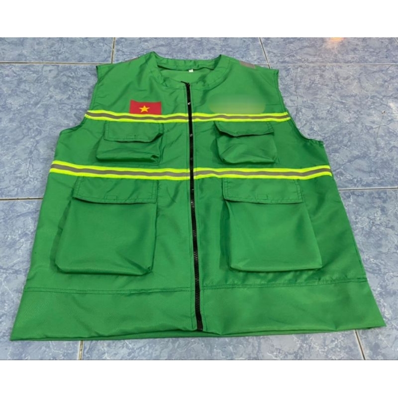 Áo khoác gilê 4 túi   size 45 _ 95 kg