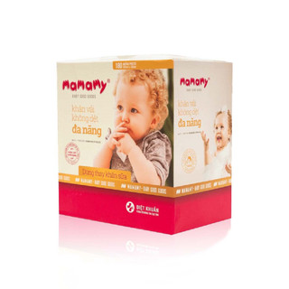 Khăn khô Mamamy hộp 180 tờ chính hãng