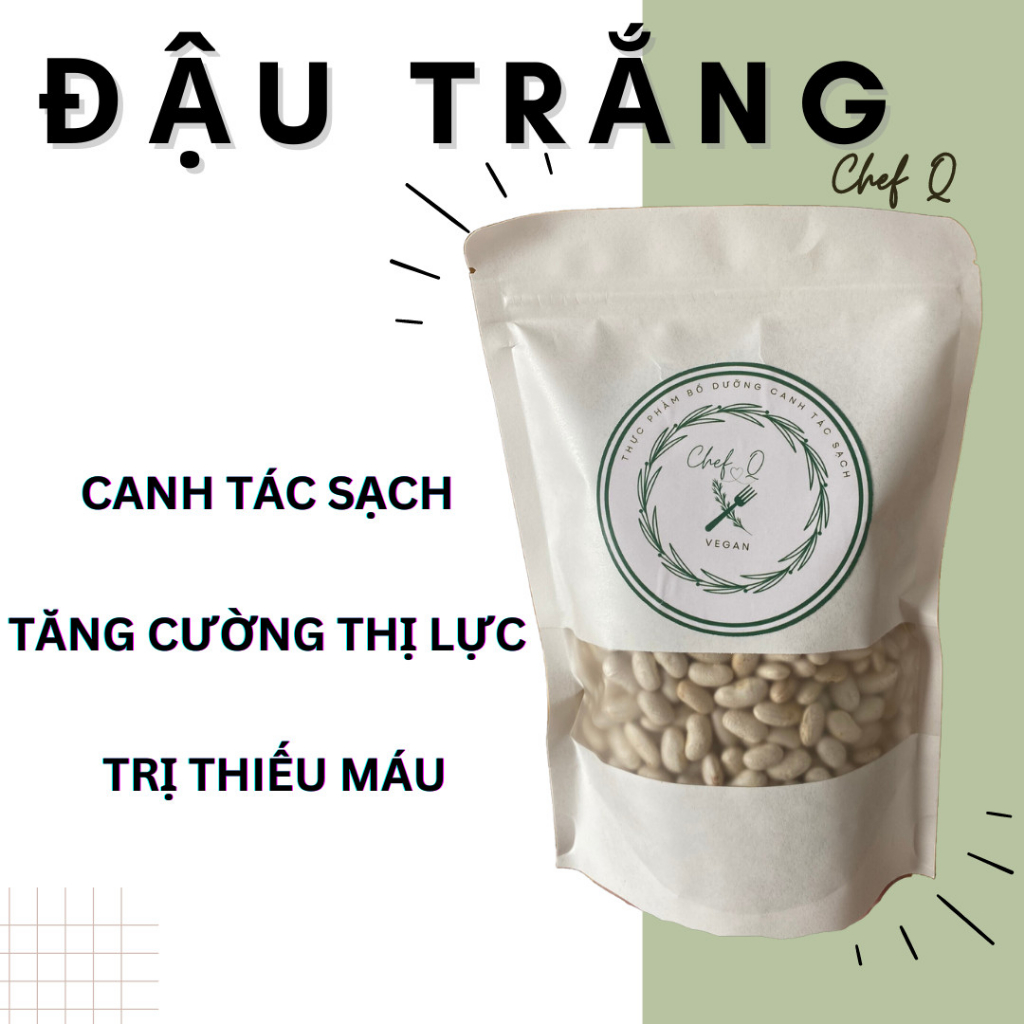 ĐẬU TRẮNG CANH TÁC SẠCH, CHẤT LƯỢNG CAO