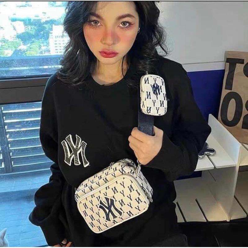 Túi MLB monogram 2 ngăn