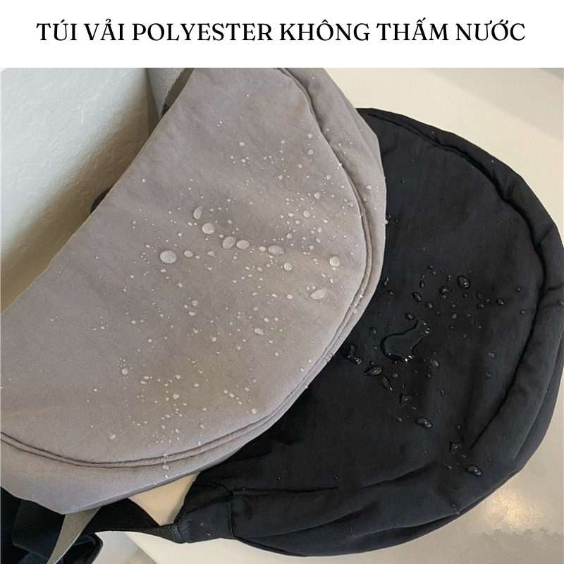 Túi Xách Nữ Đeo Chéo Bikoxi Mẫu Trơn Đơn Giản Cá Tính