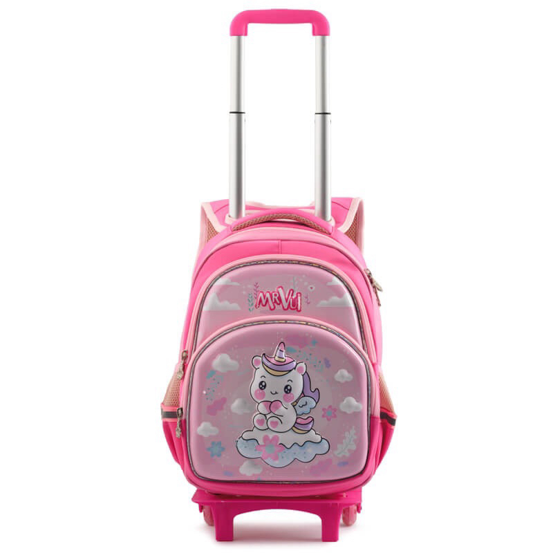 Balo Học Sinh Cần kéo Mrvui -Bé Lớp 1-3- Bảo hành chính hãng