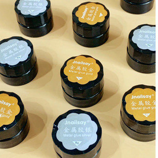 Gel hũ metal vàng Jnailsay vẽ móng