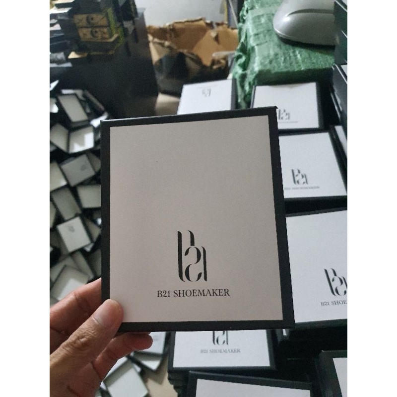 Hộp đựng ví in logo Shop