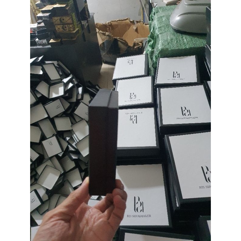 Hộp đựng ví in logo Shop