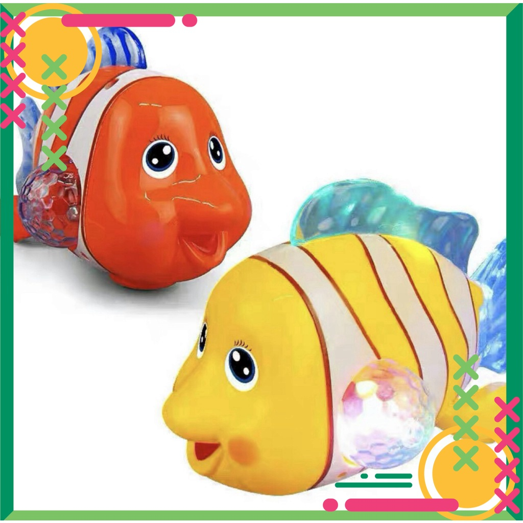 Lồng Đèn Trung Thu Cá Nemo Nhạc Đèn Vui Nhộn Màu Sắc Đẹp Cho Bé