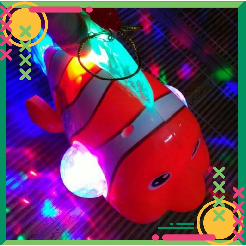 Lồng Đèn Trung Thu Cá Nemo Nhạc Đèn Vui Nhộn Màu Sắc Đẹp Cho Bé