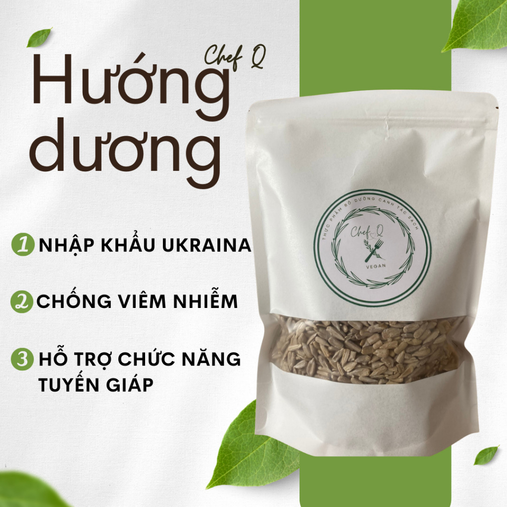 HẠT HƯỚNG DƯƠNG TÁCH VỎ UKRAINA THƠM NGON, CHẤT LƯỢNG CAO