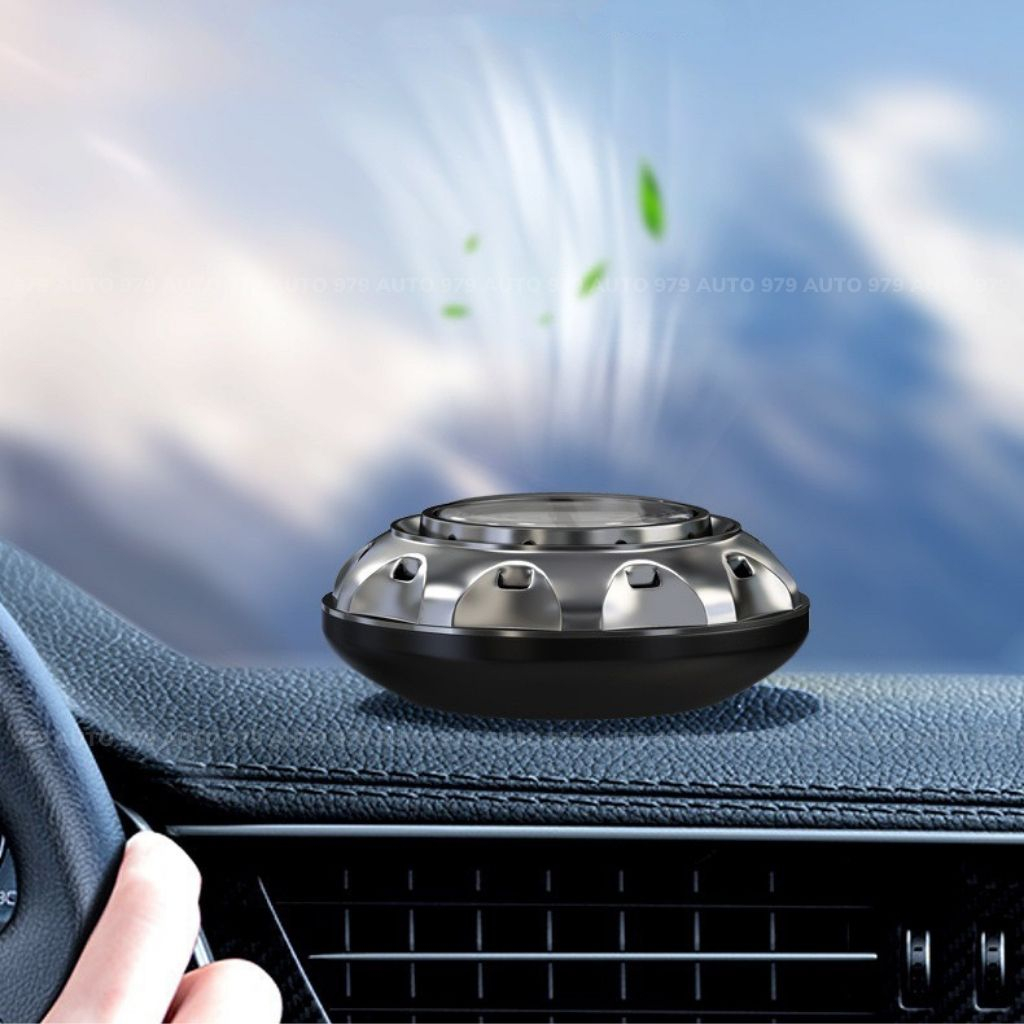 Máy khuếch tán tinh dầu ô tô tự xoay, trang trí xe hơi sang trọng 979auto