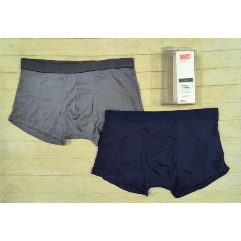 Pack 2 quần underwear nam dạng boxer Canifa