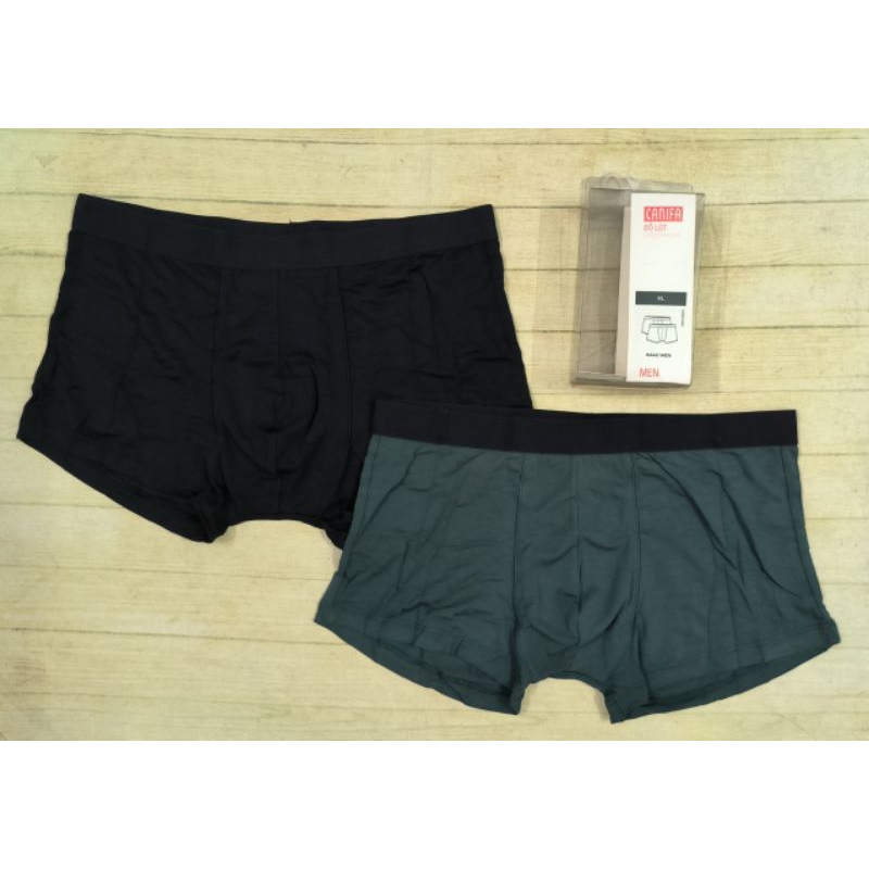 Pack 2 quần underwear nam dạng boxer Canifa