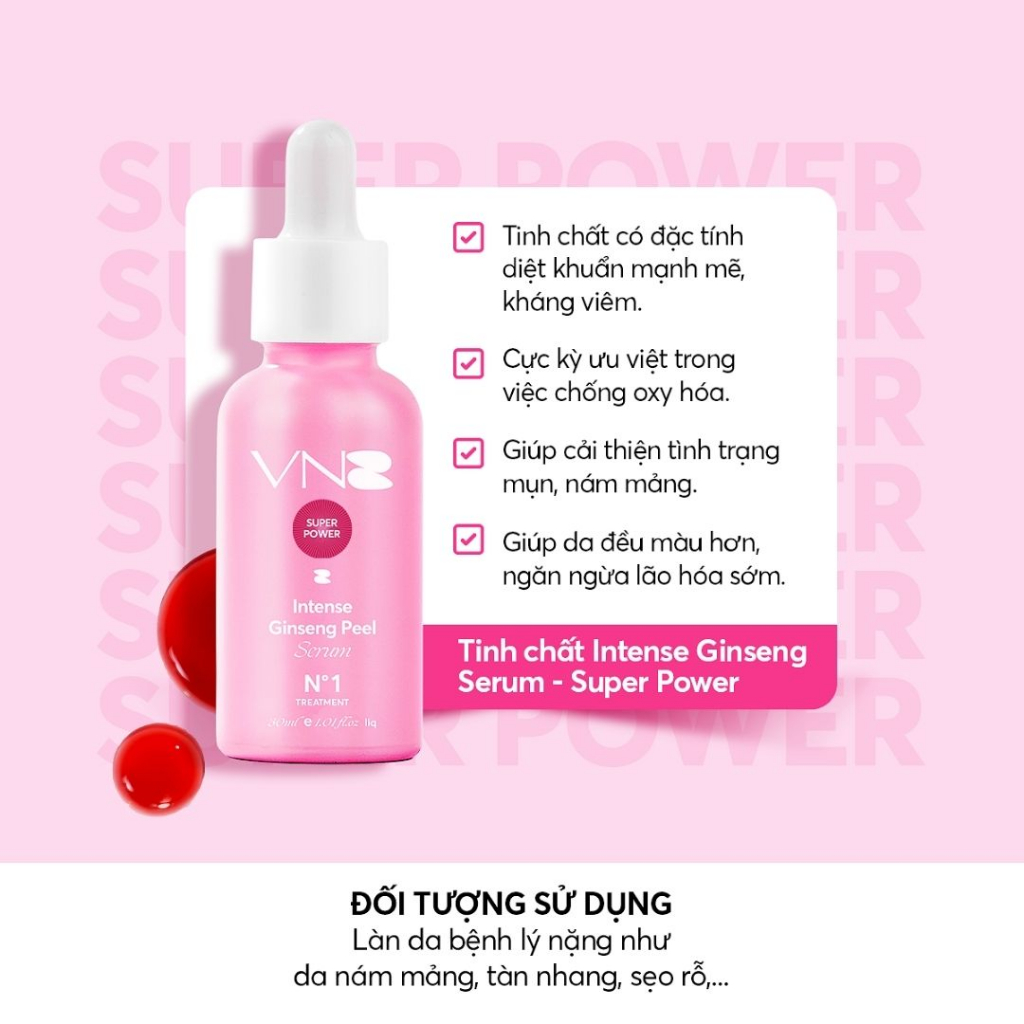 Peel Mạnh VNB - Tinh Chất Peel Da VNB Bí Quyết Xóa Nám Tàn Nhang Da Không Đều Màu