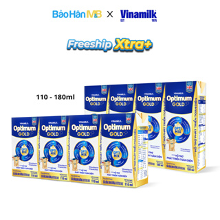 Lẻ Sữa Pha Sẵn Optimum Gold - Vỉ 4 Hộp 110ml và 180ml