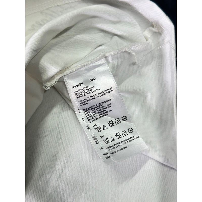 Áo Thun Tôm mỳ Thêu Chữ Kí Hotttrend 2023 form unisex Nam Nữ