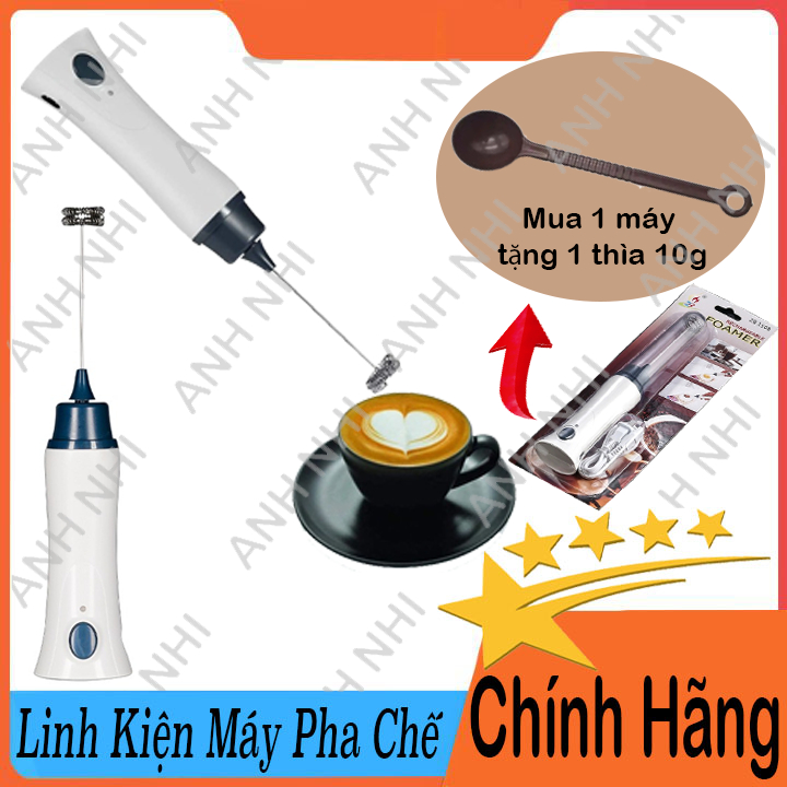 (Hàng Xịn) Máy tạo bọt cafe - Máy khuấy sữa tạo bọt cà phê cầm tay có dây sạc - Máy đánh trứng- Máy tạo foam