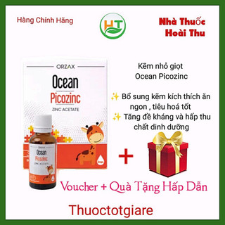[ Kèm Quà] Ocean PicoZinC - Bổ sung kẽm, tăng đề kháng,hỗ trợ tiêu chảy