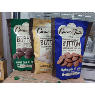 Sô Cô La Compound Đen Dạng Nút Áo Cacao Talk 1kg