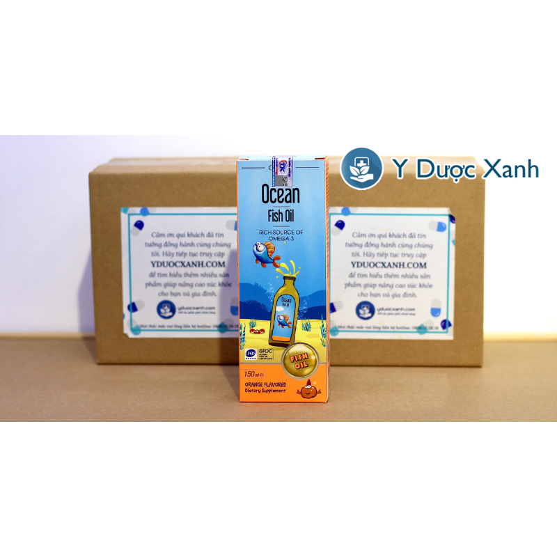 Mua  OCEAN FISH OIL, 150ml, Hỗ trợ khả năng chống oxy hóa cho bé  - Y Dược Xanh