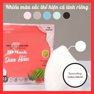 [SET10 CÁI] HANG TANG KHACH Khẩu trang Dưa Hấu 4 lớp kháng khuẩn