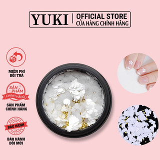 Hoa anh đào mix bi - cánh hoa trang trí móng - hũ cánh hoa anh đào trang trí móng mix bi nail