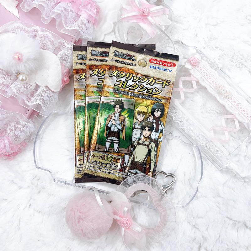 Thẻ nhân phẩm metal AOT Attack On Titan