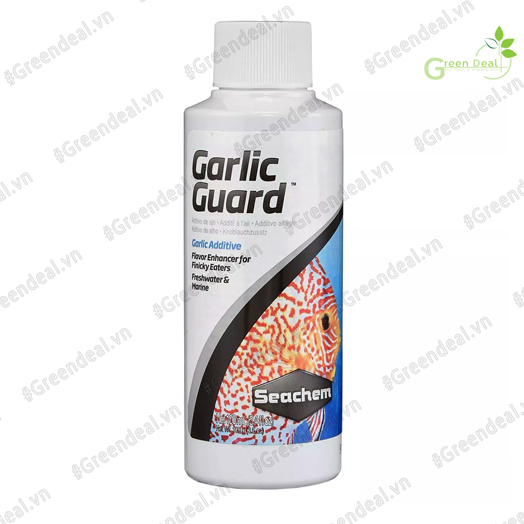 SEACHEM - Garlic Guard  | Kích thích hệ tiêu hóa cải thiện sự biếng ăn của cá