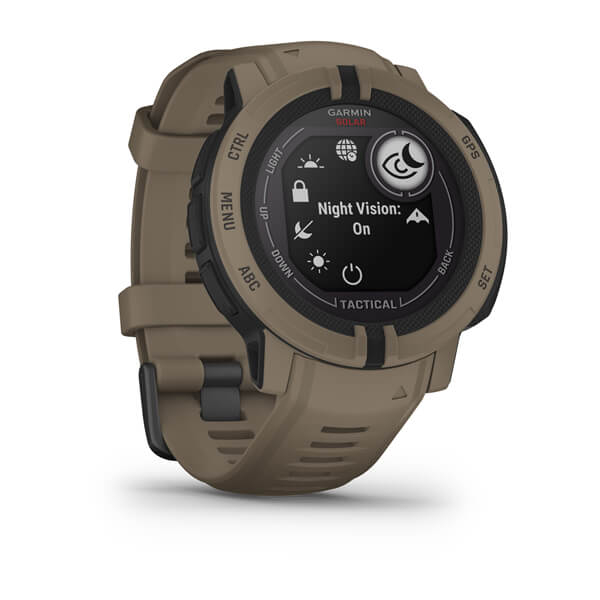 Đồng hồ thông minh Garmin Instinct 2 Solar Phiên bản Tactical - Chính hãng