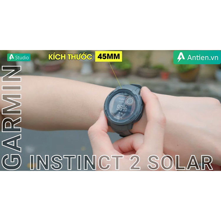 Đồng hồ thông minh Garmin Instinct 2 Solar - Chính hãng