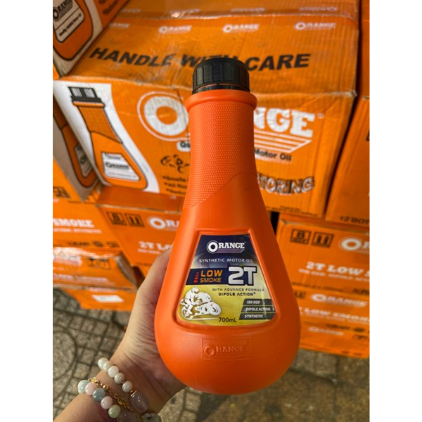 Nhớt Pha 2T Không Khói Orange - (Cam)