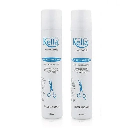 Gôm xịt tóc mềm Kella 420ml