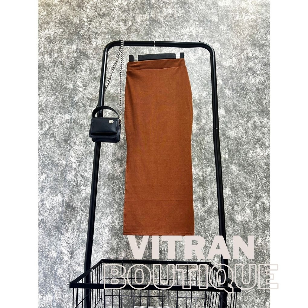 CHÂN VÁY BOZIP XẺ SƯỜN