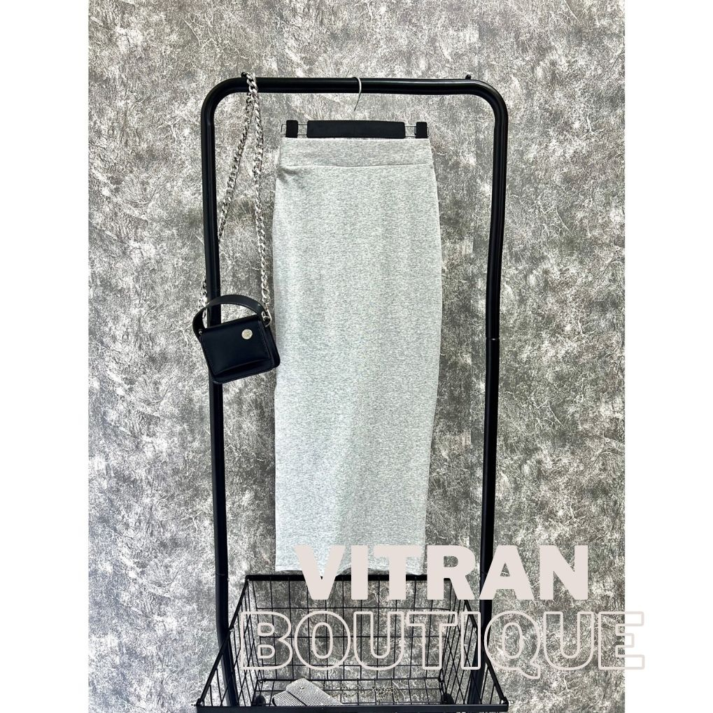 CHÂN VÁY BOZIP XẺ SƯỜN