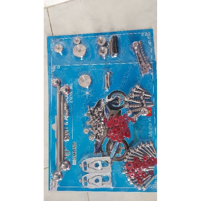 Bộ ốc Full xe Salaya mẫu Thái cho Sirius bxc