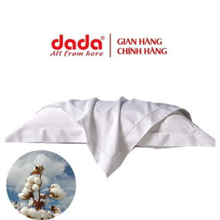 Vỏ Gối Khách Sạn 5 Sao DaDa Mềm Mịn Mát - 100%COTTON - Công nghệ NANO kháng khuẩn