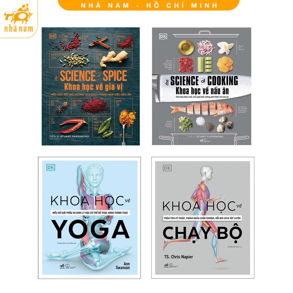 Sách - Combo Khoa học về thường thức  - giúp bạn chăm sóc sức khoẻ một cách khoa học