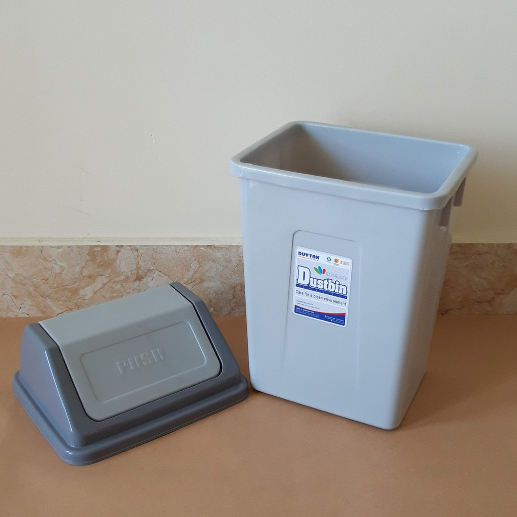 Thùng rác nắp lật size Trung Duy Tân đựng rác vật dụng