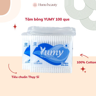 Bông ngoáy tai Yumy nhựa bịch 12 gói