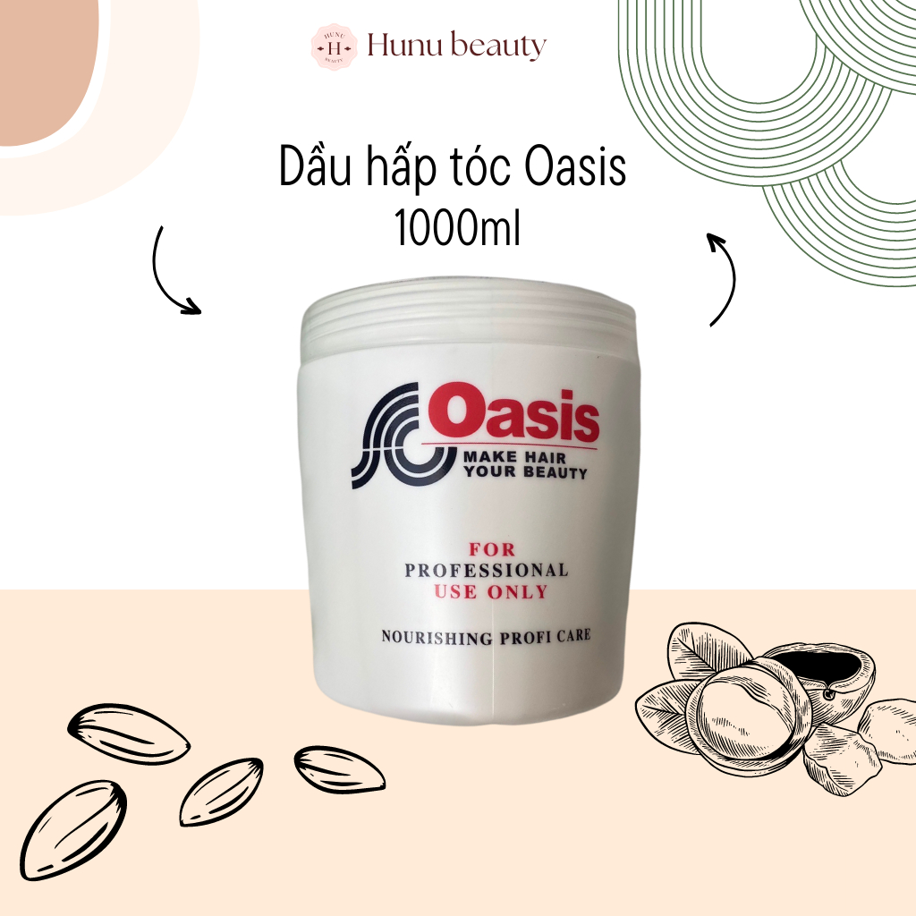 Dầu hấp tóc Oasis 1000ml loại 1
